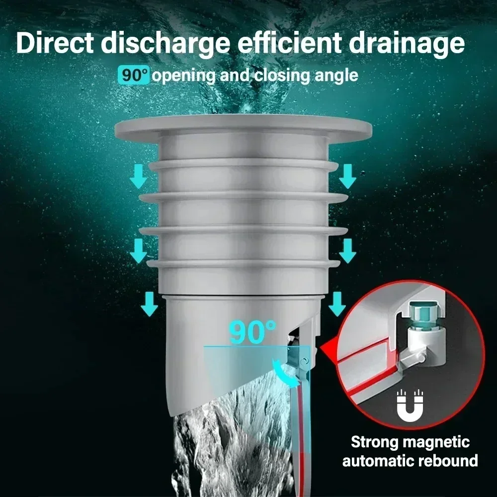 Silicone Drain Stopper Silicone Drains Sewer Pipe Sealing Ring Drain Stopper