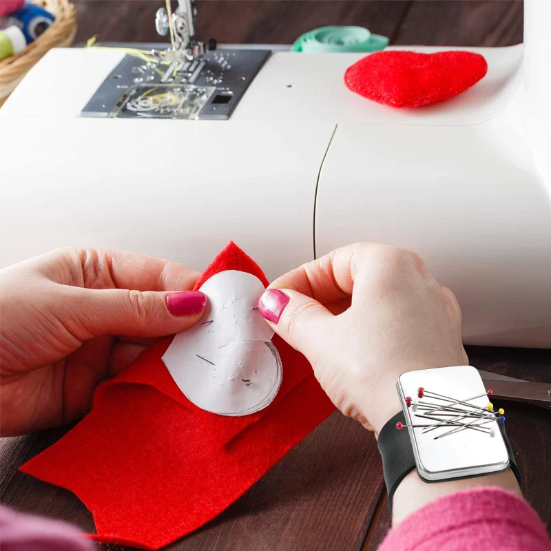 Round Magnetic Pin Cushion, Magnetic Pins Holder, Plastic Magnetic Sewing  Cushion, For Sewing Needles Push Pins Hair Bobby Pins - Pins & Pincushions  - AliExpress