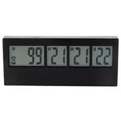 Ultimate Digital Countdown Timer - 999 Days for Vacations and Retirement (Green)