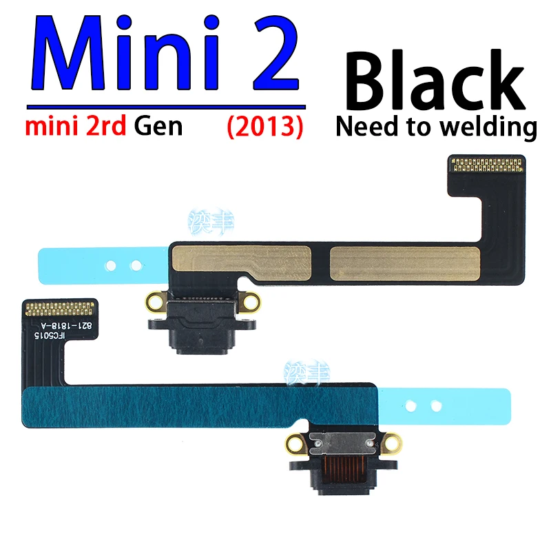 USB Ports Charger Dock Connector Microphone Cable Ipad Mini 2nd 3rd 4th 5th 6th 2 3 4 5 6 Generation Charging Flex 2011