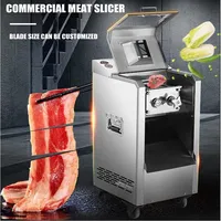 Detachable Commercial Meat Slicer For Restaurant Kitchen Canteen Fresh Meat Processing Equipment Meat Cutting Machine 1