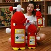 Simulation Fire Extinguisher Plush Toy Soft NOS Pillows Nitrous Oxide Bottle Pillow Cushion Headrest Backrest for Home Decor 2
