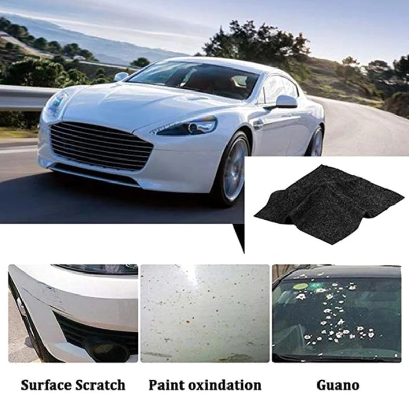 Magic Car Scratch Repair Cloth Nano Cloth Surface Scuffs Fix Car Scratch Remover