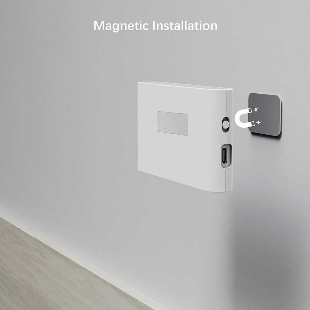 Motion Sensor Smart Led Night Light, Square Lens Eye Protection Bedside Lamp,For Wardrobe,Living Room,Bedroom,Staircase,Lighting 6