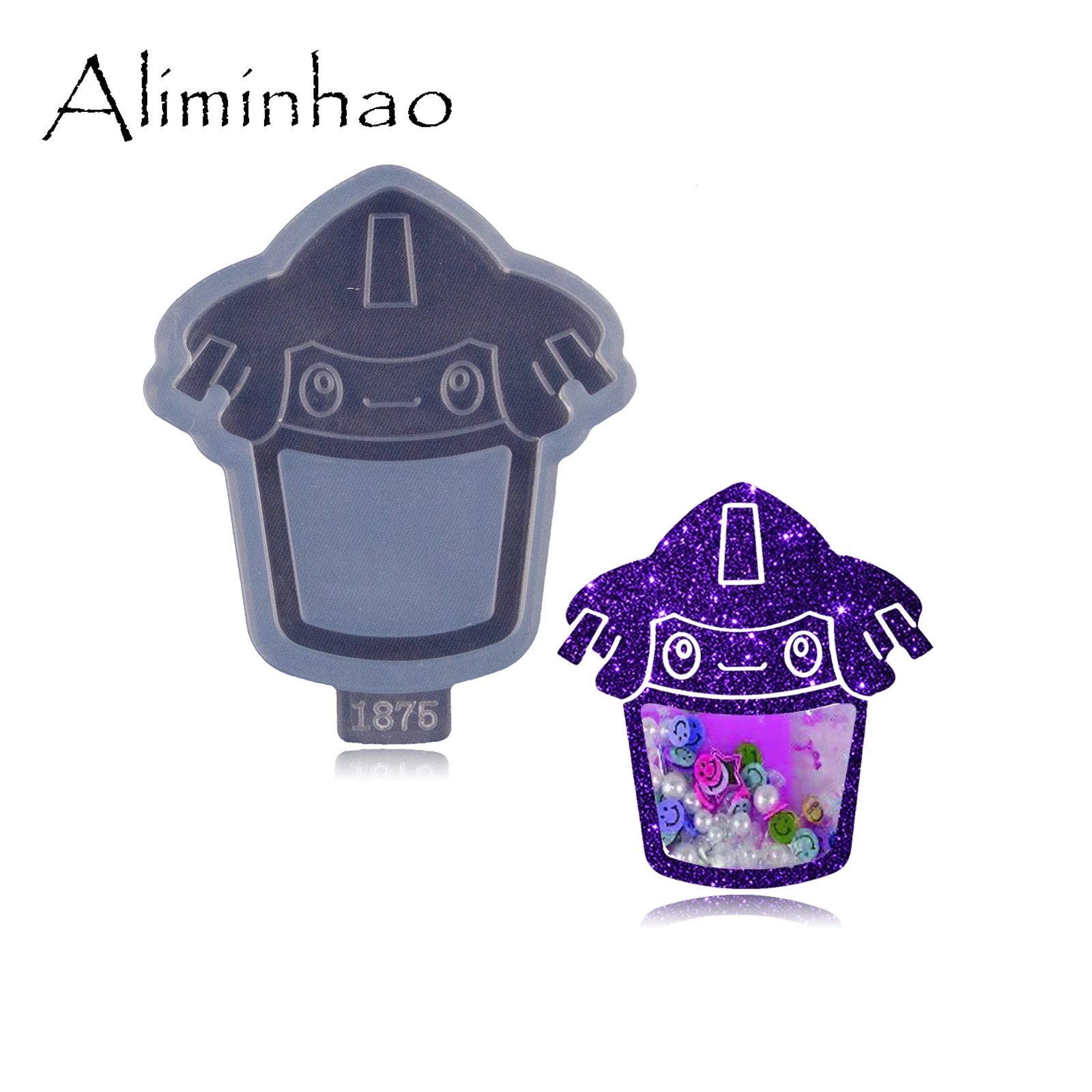 Dy1853 Anime Tier mit Herz Harz Shaker Formen Schmuck DIY handgemachte Charms Schlüssel bund Herstellung Anhänger Gussform – Detail 31