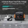 FF Flashfish 110V Portable Power Station 320W Solar Generator 292Wh Lithium Batteries AC Type-C Battery Pack Charger Power Bank 5