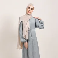 Premium Quality Satin Crepe Long Scarf Shiny Hijab Headscarf Women Shawl Wrap Bandanas Headband Bufanda Foulard Turbante Mujer