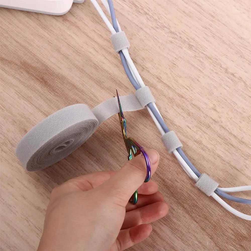 Tape Double-Sided Self Gripping Fastener Fastening Cable Ties Cable Organizer Straps Fixed Harness Fixing Straps