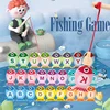 Wooden Fishing Game Toys Gifts Early Education Alphabet Numeric Cognitive Toys Children Interactive Games Toys for children Gift 3