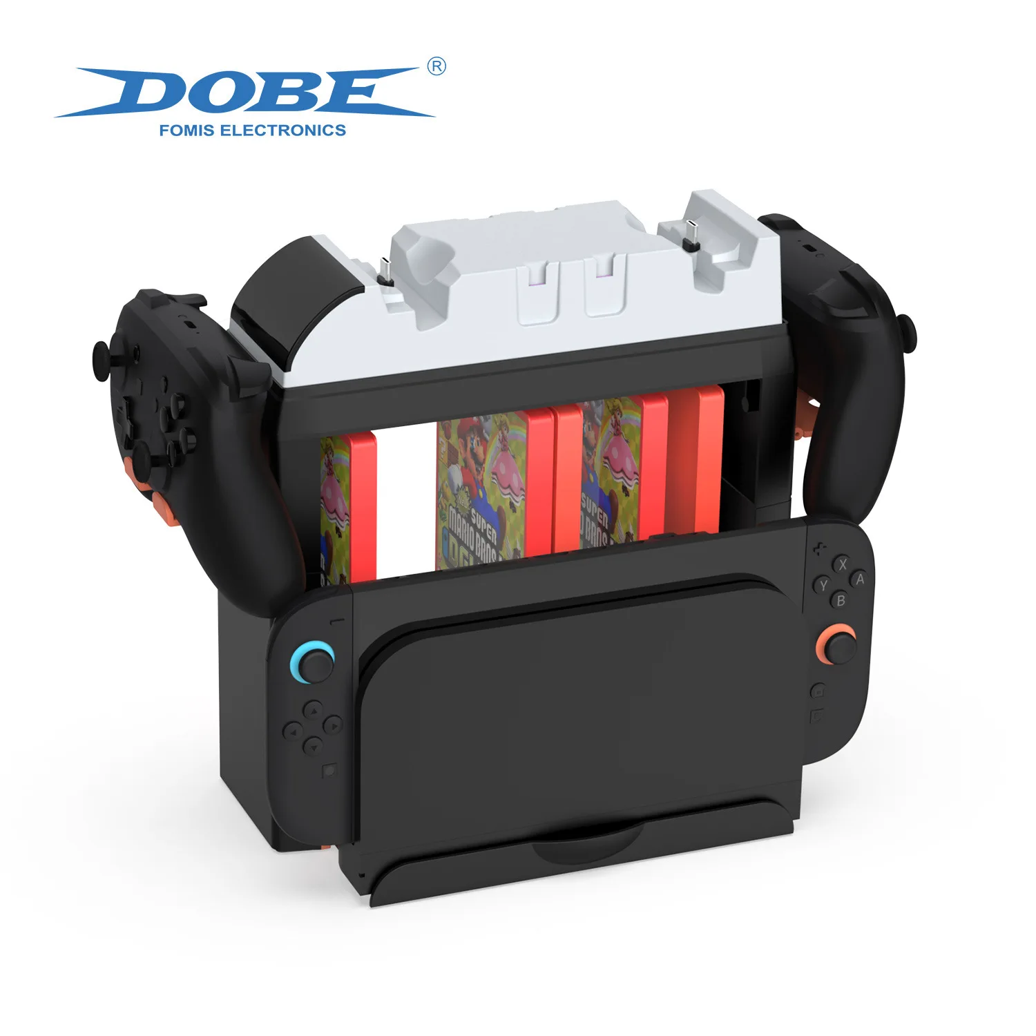 TNS-19051B For Switch2 multifunctional storage rack base for Switch 2 host universal disc storage rack can store game cards