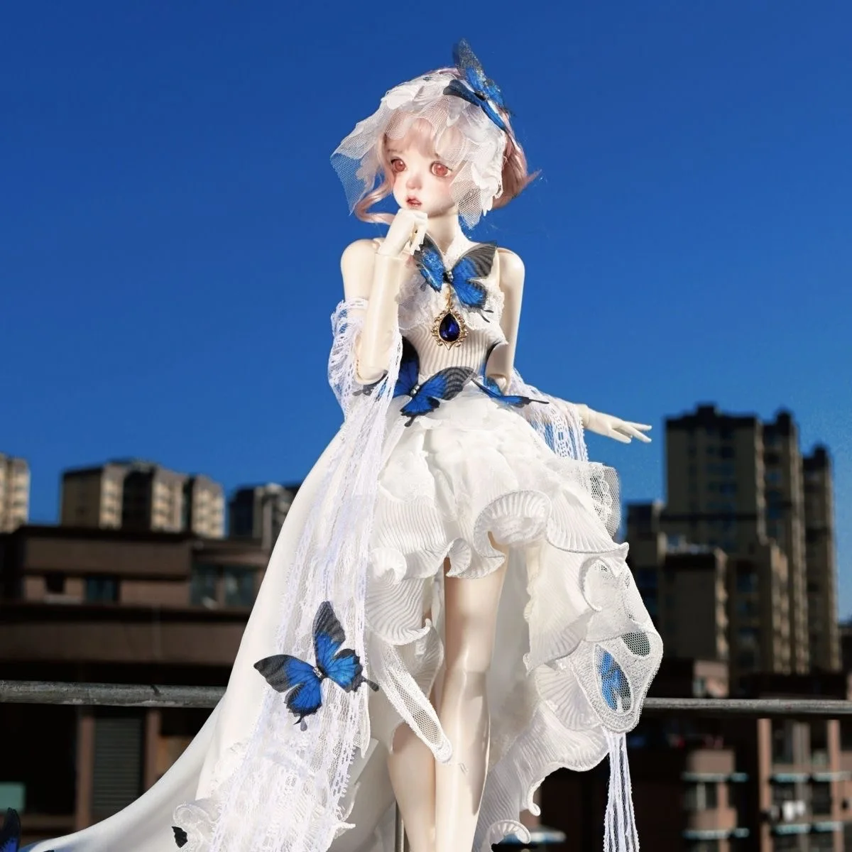Uncle Size 68cm 70cm 75cm BJD Doll Clothes, 1/3 1/4 1/5 Trailing 