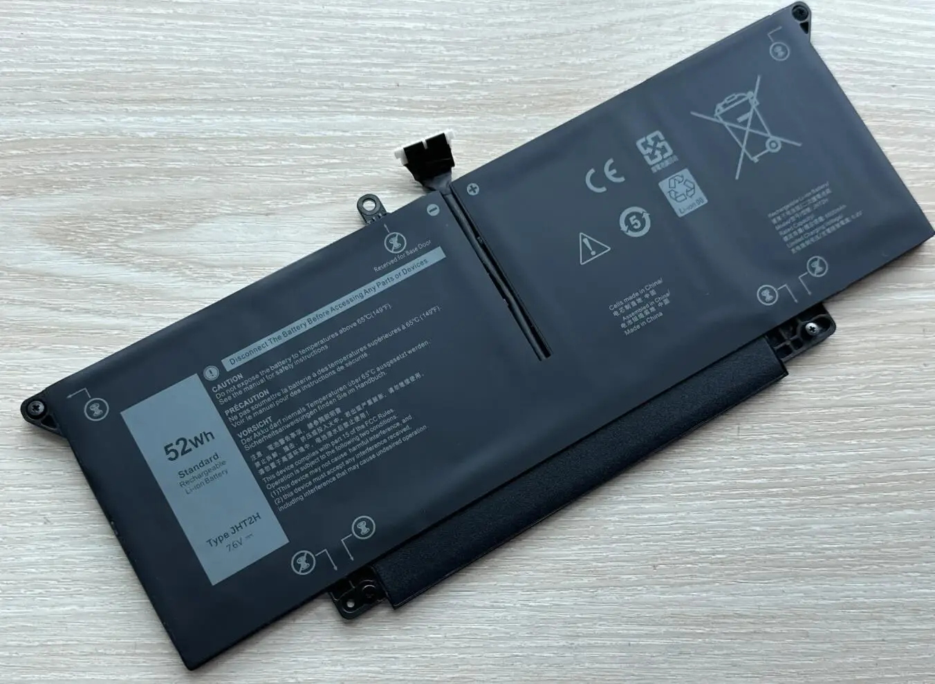 Bateria do Portátil para Dell Latitude Dell Latitude 7310 7410 Hrgyv X825p 4v5x2 7cxn6 7cxn6 T3jwc Xmt81 Jht2h - Imagem 3
