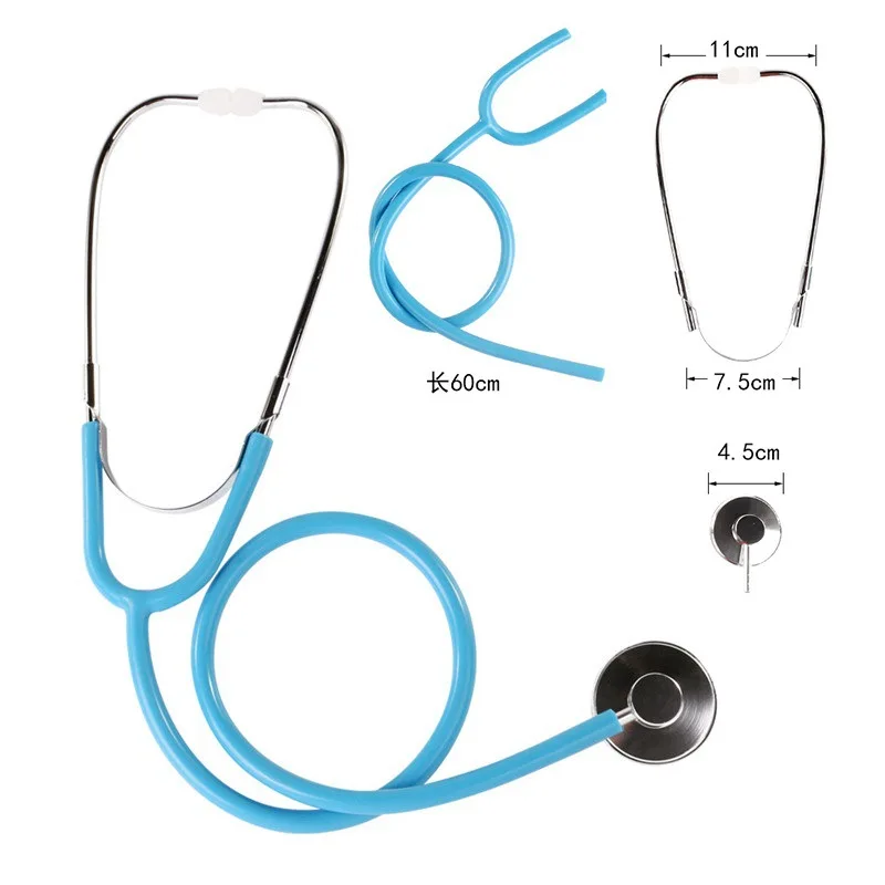 Kids Stethoscope Toy Simulation Doctor's Toys Family Child Games Imitation Plastic Accessories for Boy Girl Gift 6