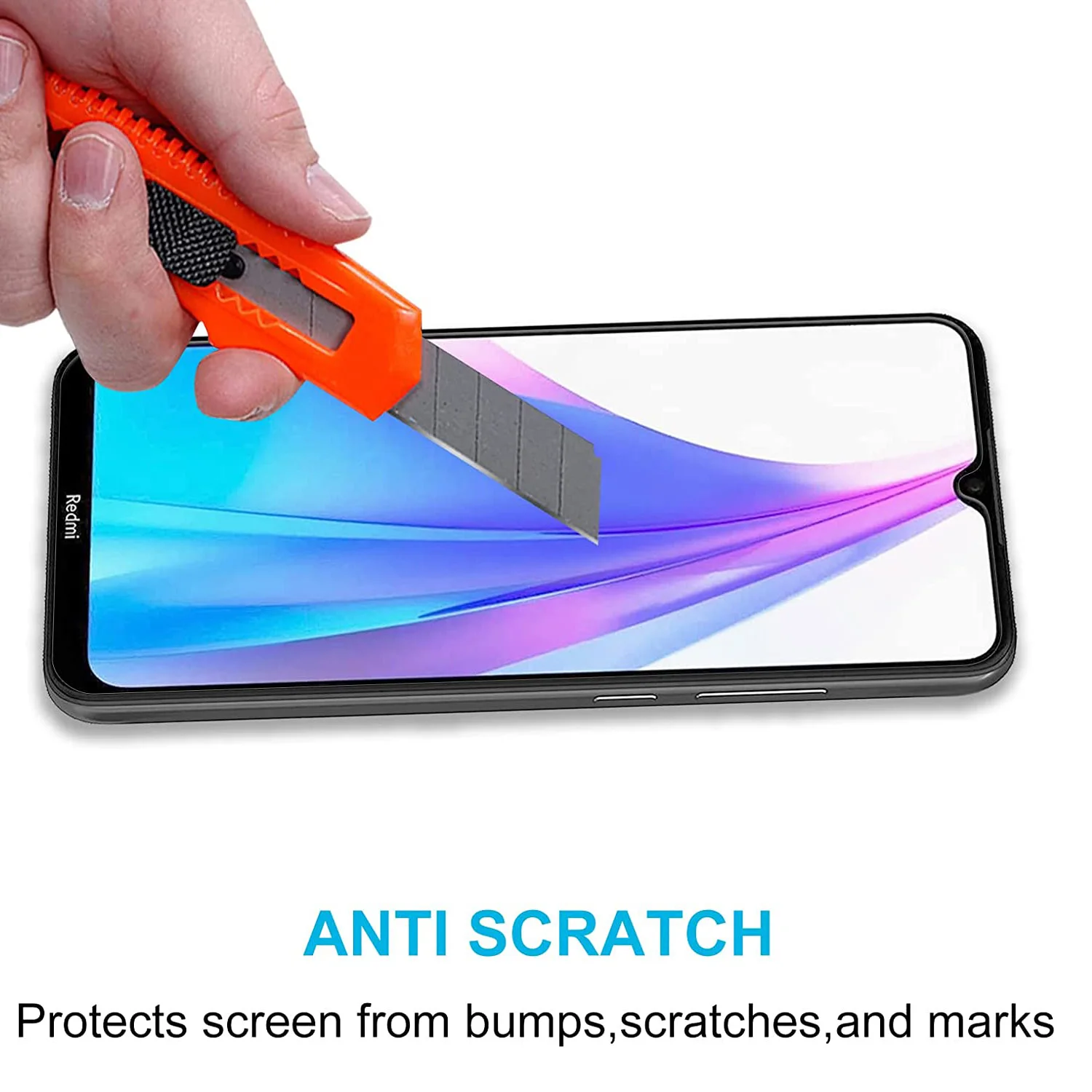 2/4pcs gehärtetes Glas für Xiaomi Redmi Note 8 Note8t Note8pro Displays chutz folie – Detail 4