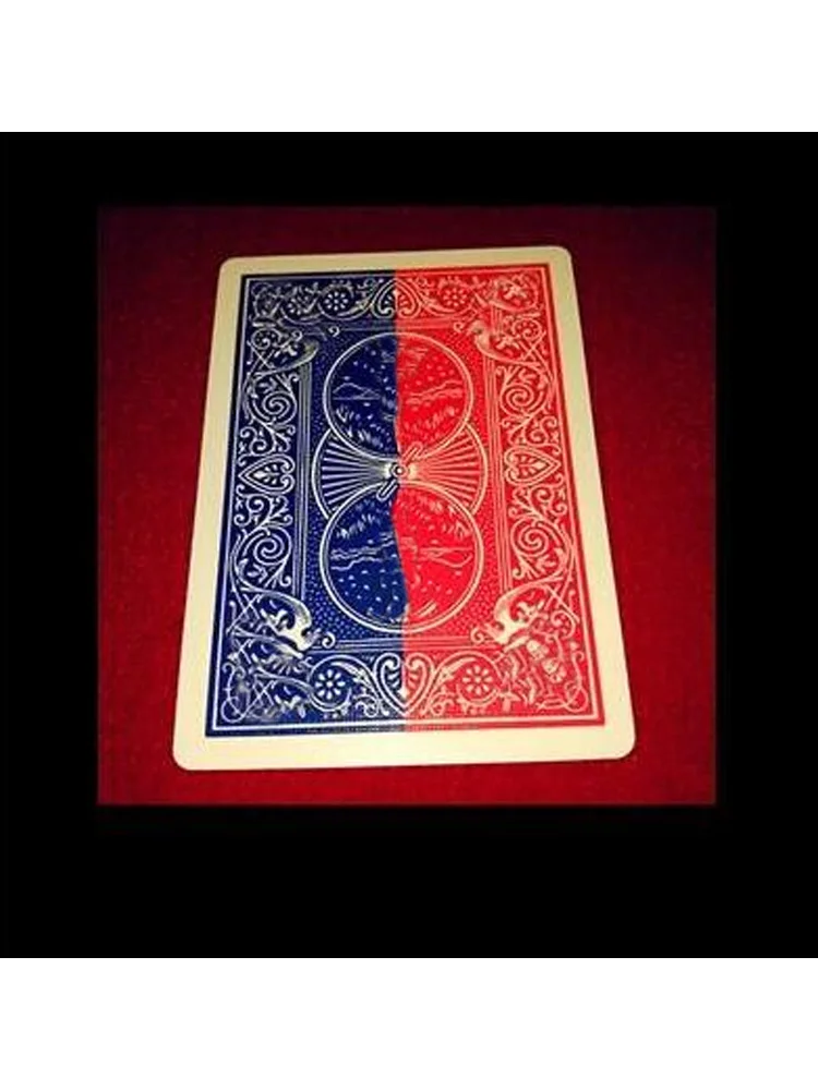 Top Quality 1 Deck 52 Shades Of Red Shin Lim,Card Magic Trick,Close Up, Consiglia! Close Up Magic,Gimmick,Magia Toys Joke Magie