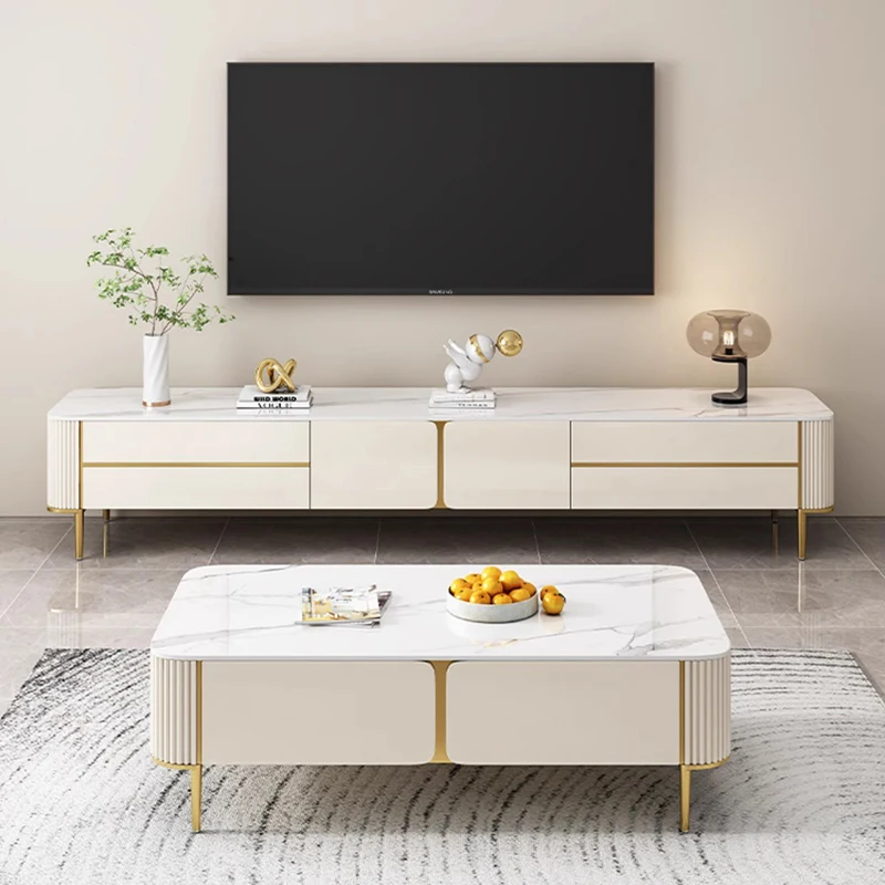 

Nordic Table Comtable Tv Unit Living Room Stand Mid Century Tray Rattan Multifunction Home Para Tv Design Cabinet Furniture