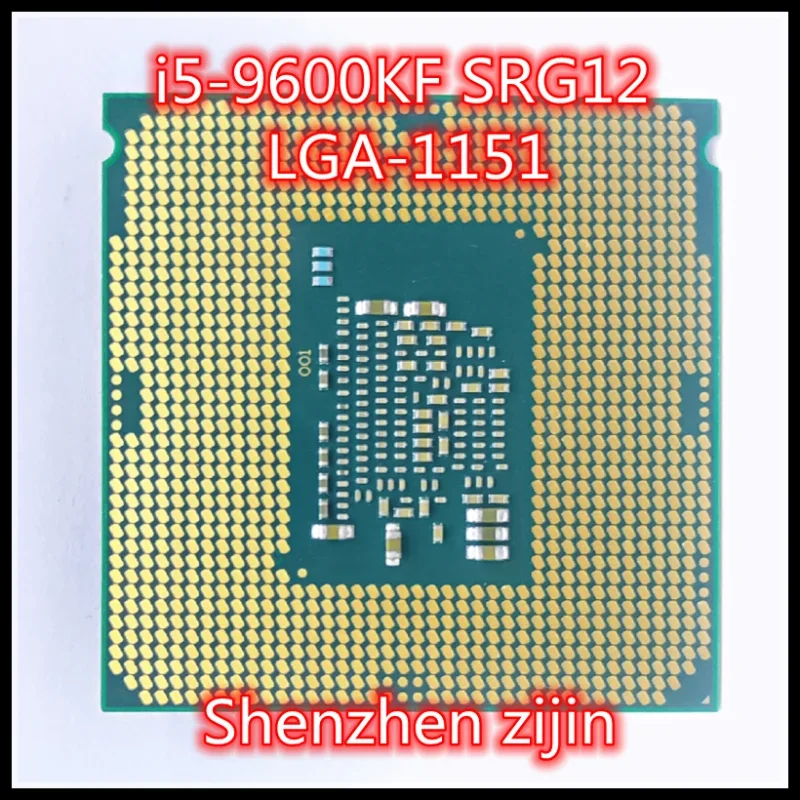 I5-9600KF i5 9600KF SRG12 3,7 ГГц шестиядерный шестипоточный процессор 9M 95W LGA 1151