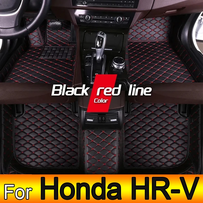 

Автомобильный напольный коврик для Honda HR-V HRV HR V Vezel Vezeru RV 2022 2023 2024 5seat глобальная версия автомобильные коврики Полный Комплект ковриков автомобильные аксессуары