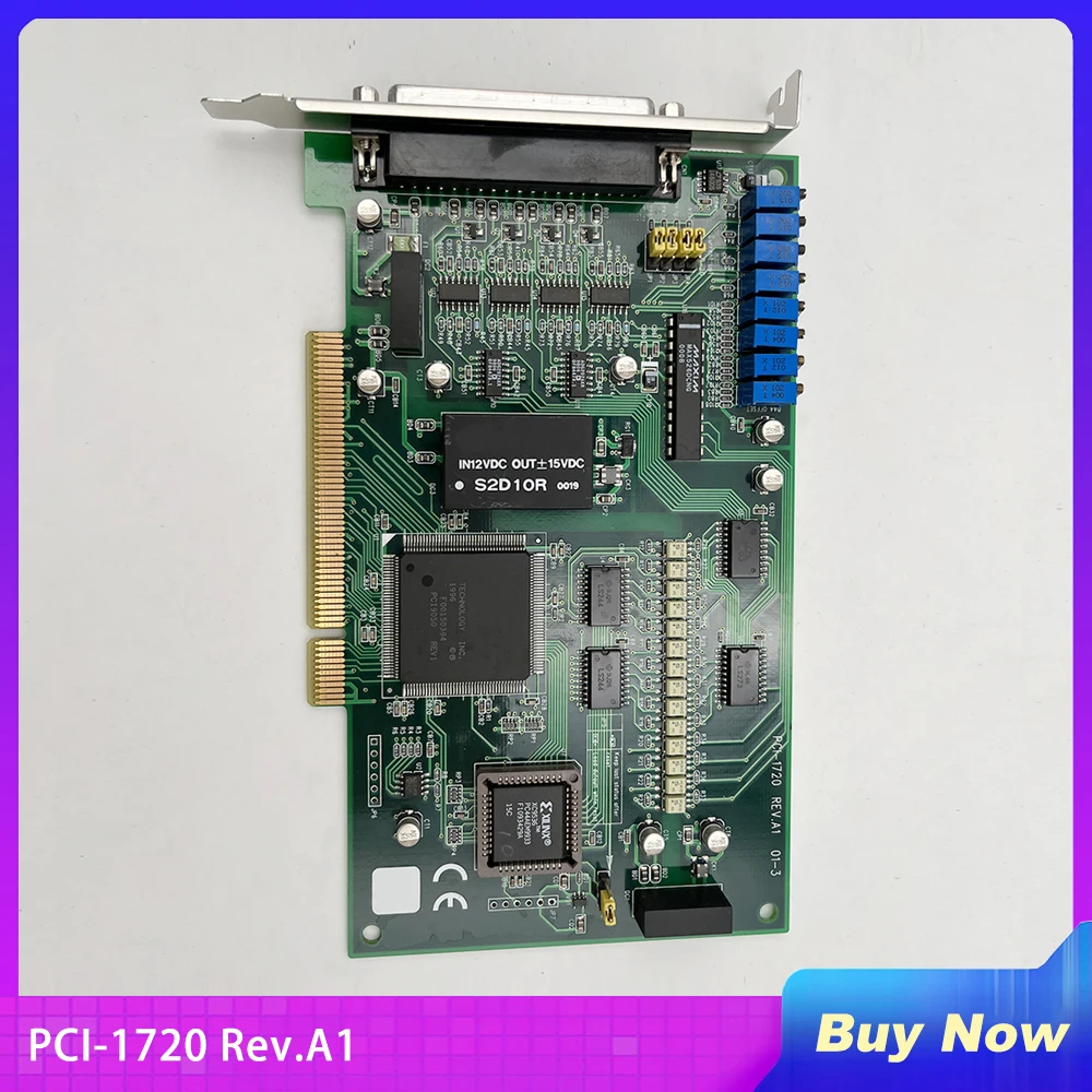 

For Advantech 4 channel Isolated Analog Output Card PCI-1720 Rev.A1