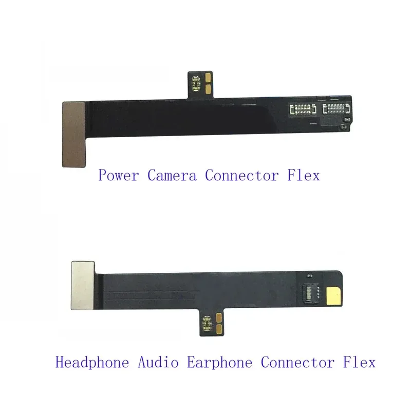 1PCs 이어폰 카메라 헤드폰 오디오 잭 전원 메인 마더보드 커넥터 iPad Pro 10.5 2017 a1852 A1709 A1701용 플렉스 케이블