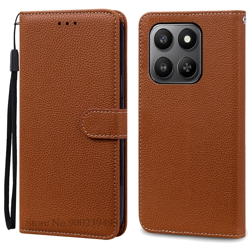 Leather Flip Wallet Case