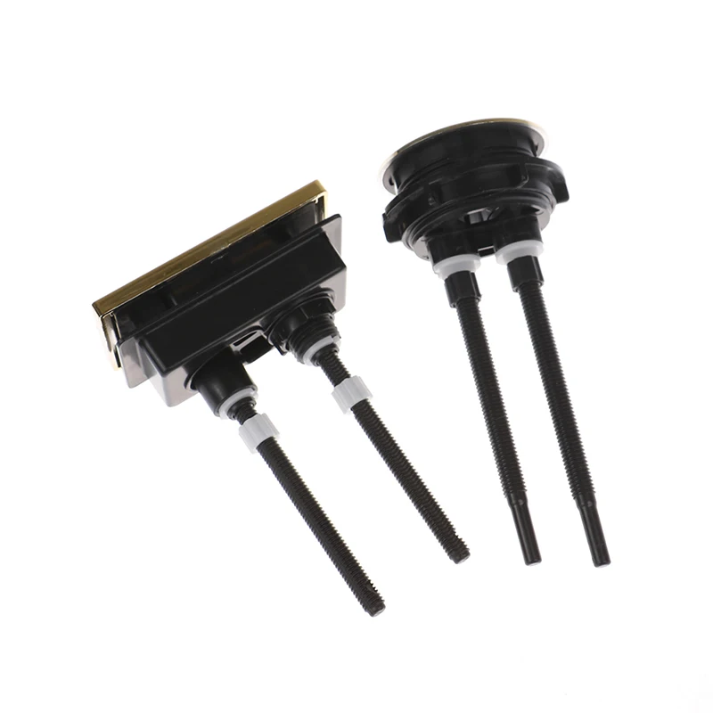 Description Picture 5 of itemDual Flush Toilet Tank Gold 48mm/58mm Button Round Shape Toilet Push Buttons