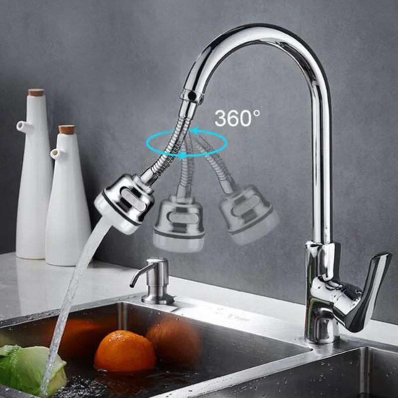 Description Picture 3 of itemWater Saving Kitchen Faucet Bubbler Tap Bathroom Shower Head Filter Nozzle Water Saving Shower Spray Extended Hose D2