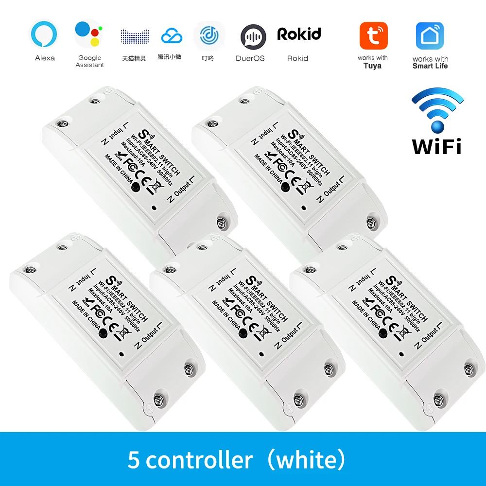 WIFI Breaker 5Pc-W