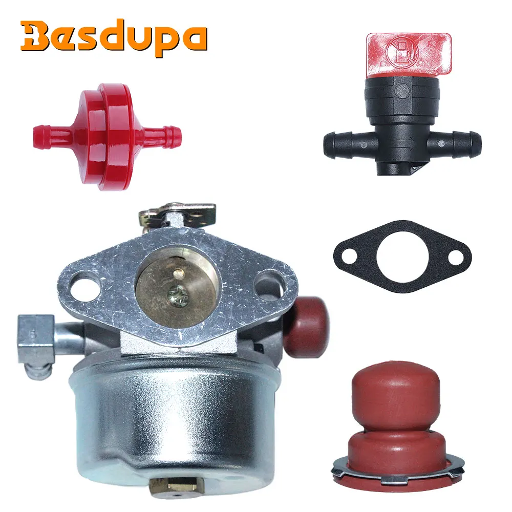 

Carburetor Fuel Filter Fit Tecumseh 640262A 640262 640026A 640026 640069 640076A Gasket Oil Bubble Universal Valve