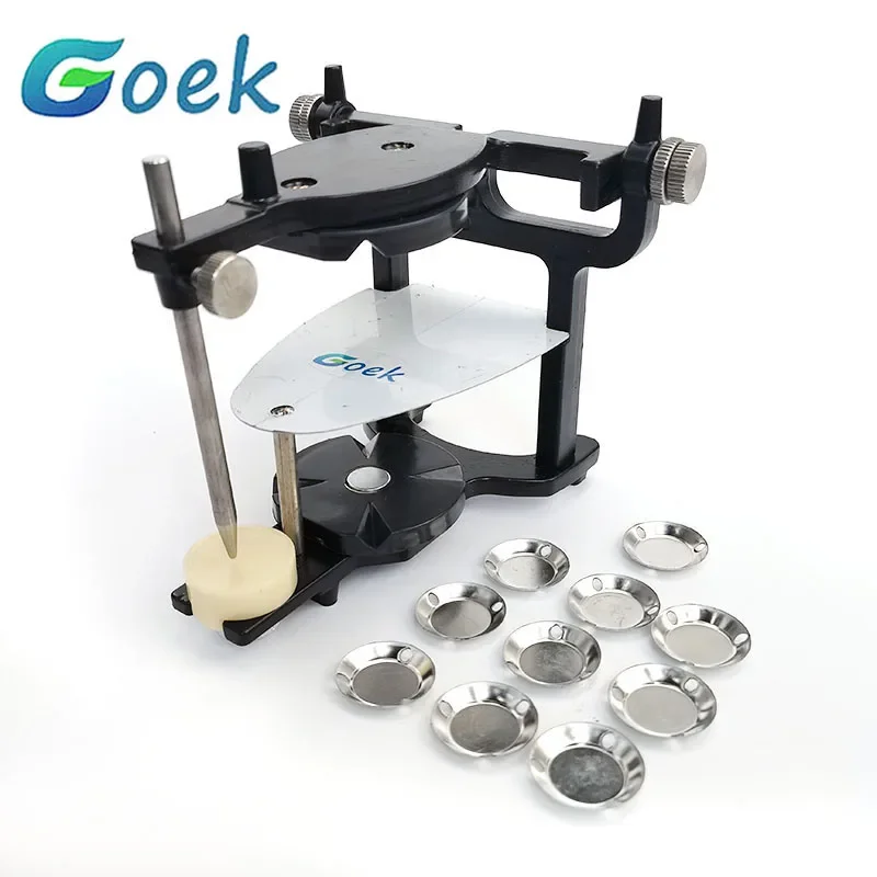 

Dental Magnetic Articulators Big C Type Anatomical Denture Supplies Technician Laboratory Tool Dentistry Materials +Replacement