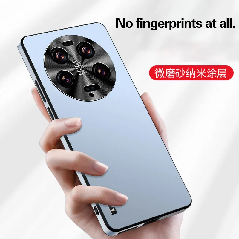 For Xiaomi 13ultra phone case new electroplated scrub xiaomi13 Series u glass case 13pro advanced simpleall-inclusive anti-fall