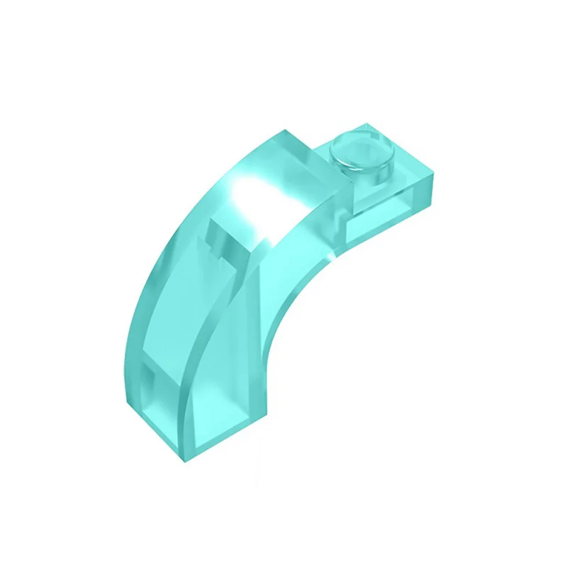 10 Pz Bzb Moc 6005 92903 Arch 1X3X2 Curvo Top High-Tech Assembly Building Blocks Parti Accessori Compatibili Giocattoli Per Bambini