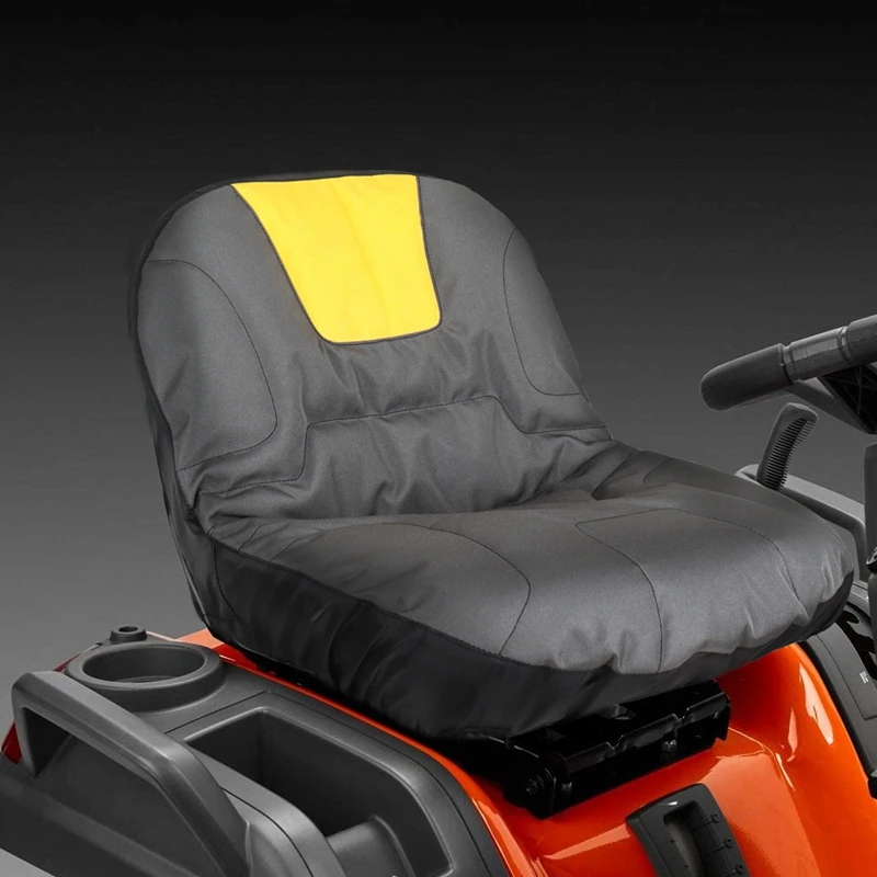 

Universal Riding Lawn Mower Tractor Seat Cover Padded Comfort Pad Storage Pouch For Heavy Farm Vehicle Tractor Mower