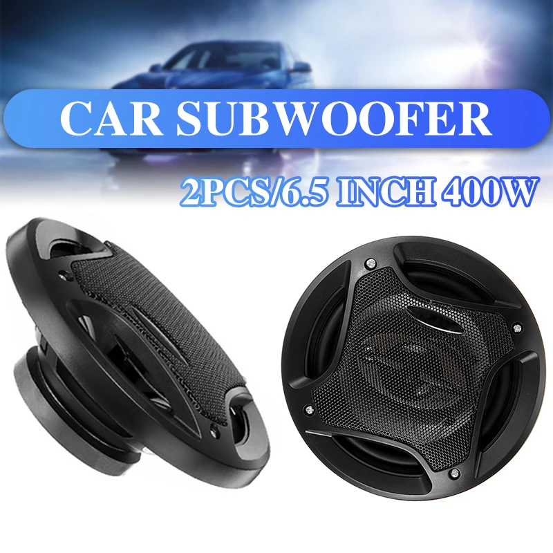 

6.5" 12V 400W Car HiFi Coaxial Speaker Vehicle Door Auto Audio Music Stereo Full Range Frequency Speakers for Cars