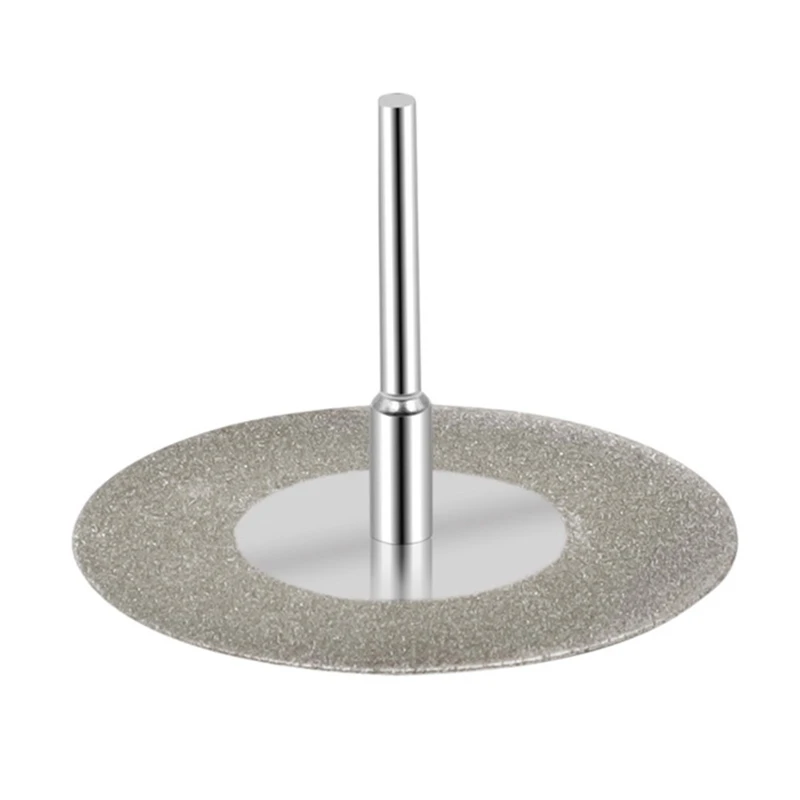 50/60mm Diamond Cutting Disc Grinding Wheel Saw Circular with 3mm Shank Drill Bit Rotary Tool For Angle Grinder Diamond SawBlade