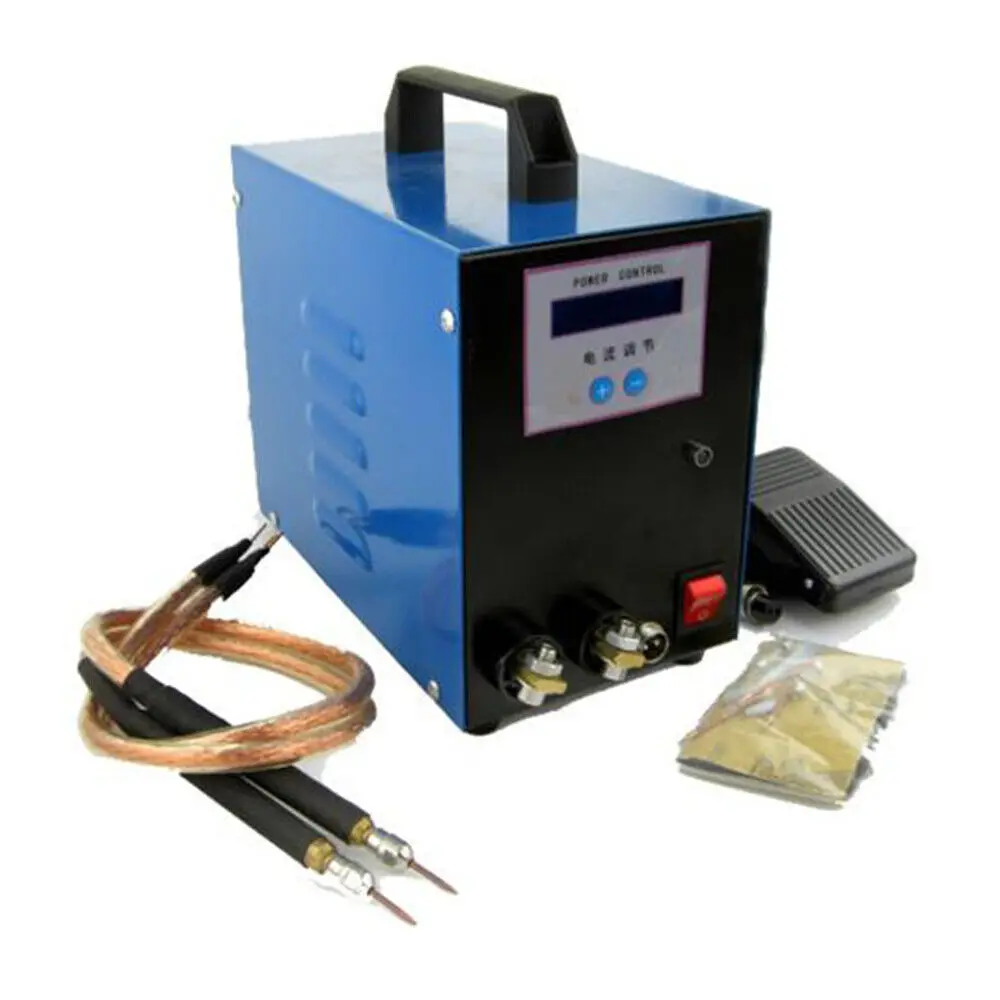 High-Power Spot Welder Can Weld 0.3mm 18650 Battery Welding 10KW 110V/220V Handheld Spot Welding Machine 110/220V