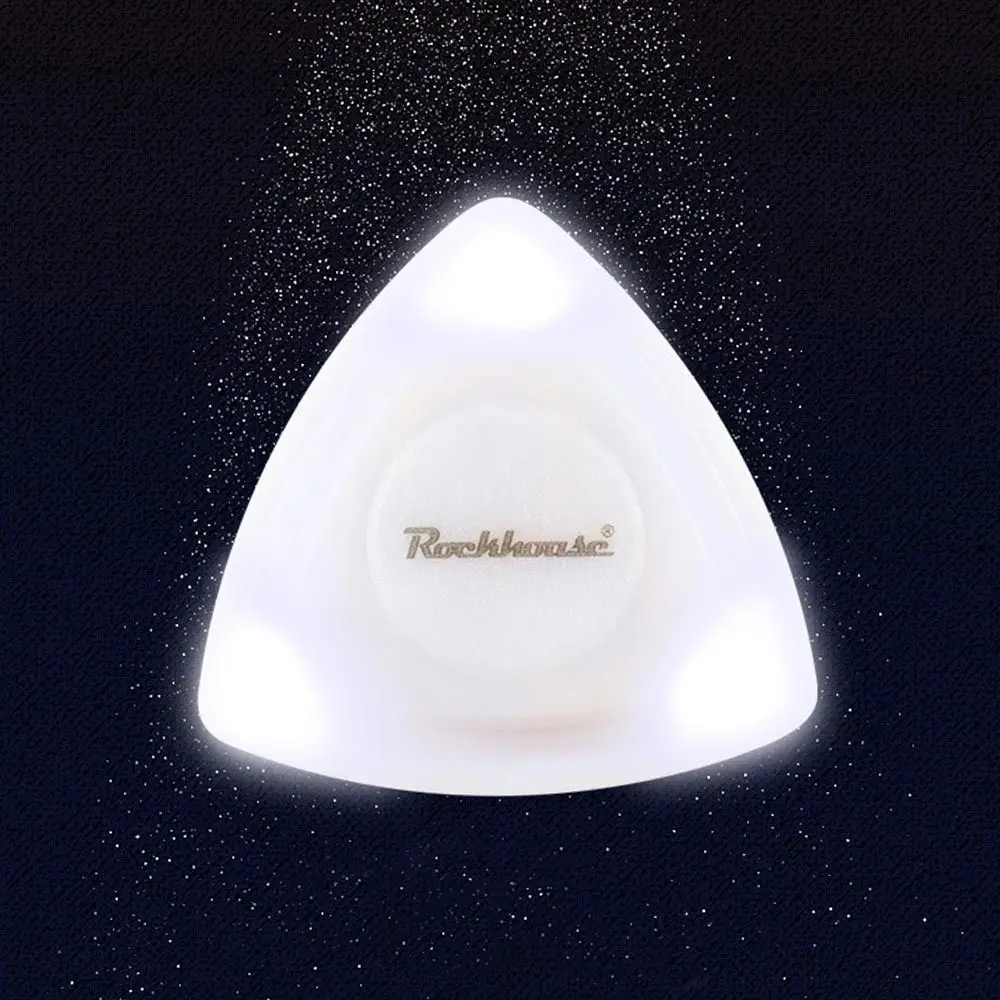 LED Light Touch Electric Guitar Bass Acoustic Guitar Picks Luminous Picks Plectrum Ukulele Picks Glowing Picks