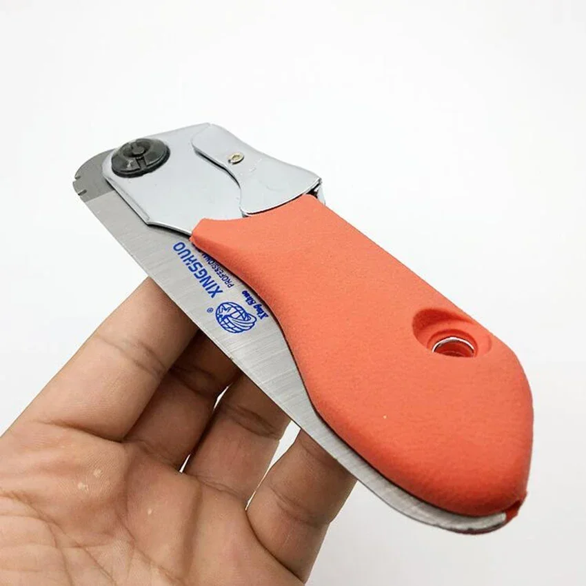 Folding Saw Portable Home Manual Pruning Garden Trimming Anti-Skip Hand Steel Tool