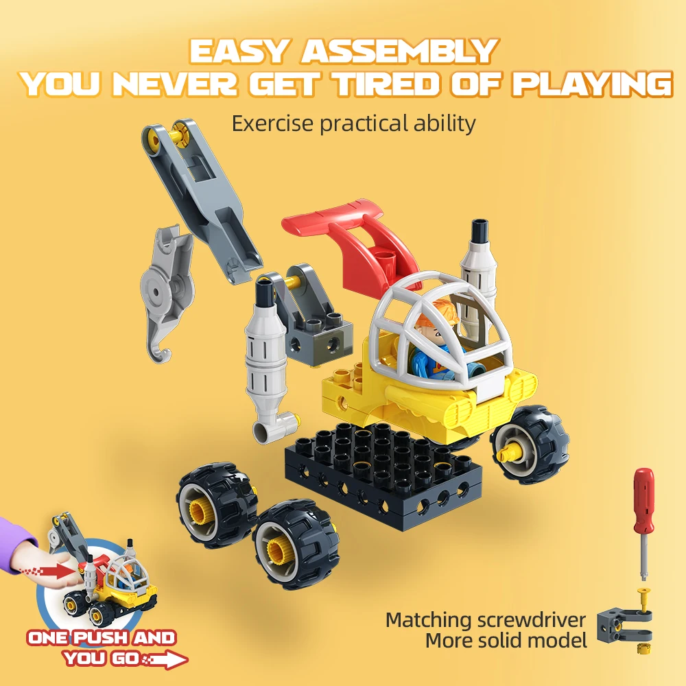 Hot Helicopters/Robots/Spiders/City Construction Engineering Vehicle Model Building Blocks Engineering Truck Toys For Kids Gifts