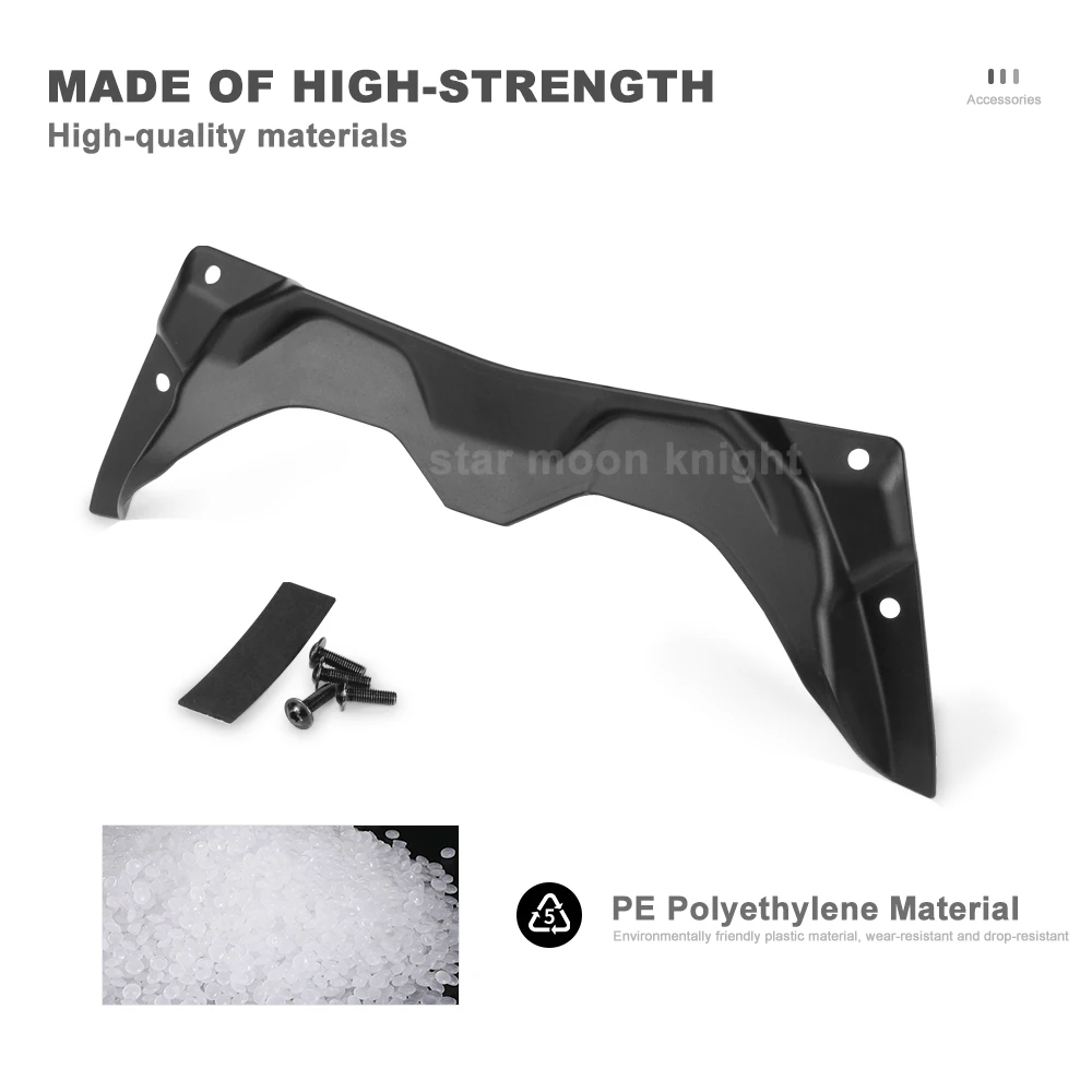 For BMW R 1300 GS R1300 R1300GS Motorcycle Accessories Cockpit Fairing Panel Updraft Wind Deflector