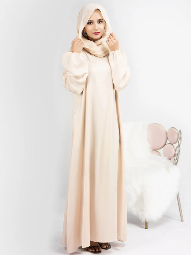 Hijab Abaya for Umrah Two piece Dress with Headscarf Arabwear for Women Jalabiya for Women main image 1