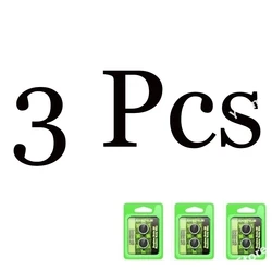Premium Metal Camera Lens Protector - Anti - Scratch 3D Snap - On Film (3PCS)