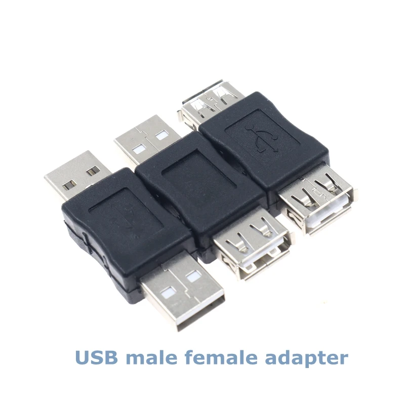 USB 3.0 A Female To Female Adapter Coupler – Blue – Universal Connector Joiner – 5V