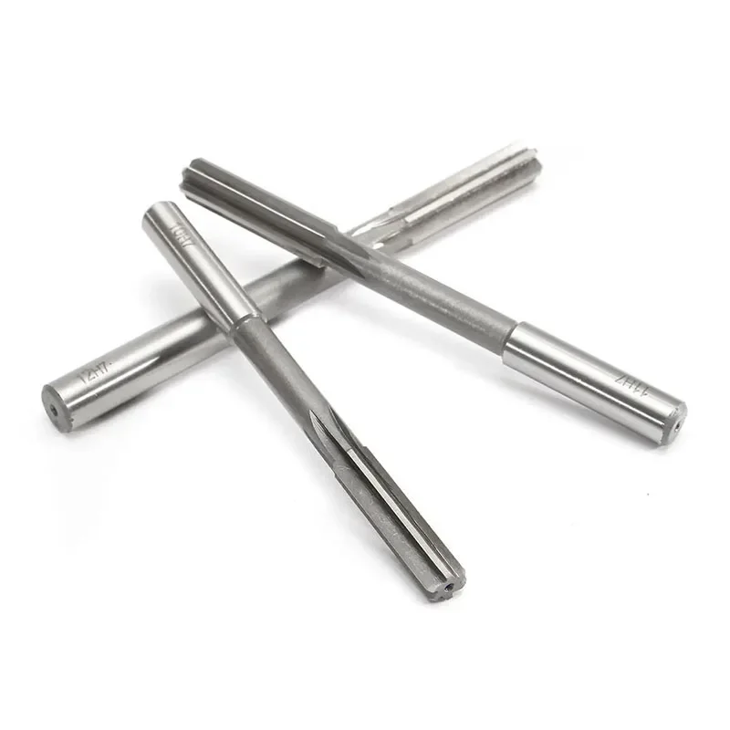 HSS Machine Reamer Set 3-12mm H7 Straight Shank Milling Chucking Reamer for Metal Steel Aluminum