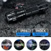 1200 Lumens Tactical Flashlight T6 Rechargeable Weapon Light Gun Light with Pressure Switch for Picatinny Rail 18650 Battery 4