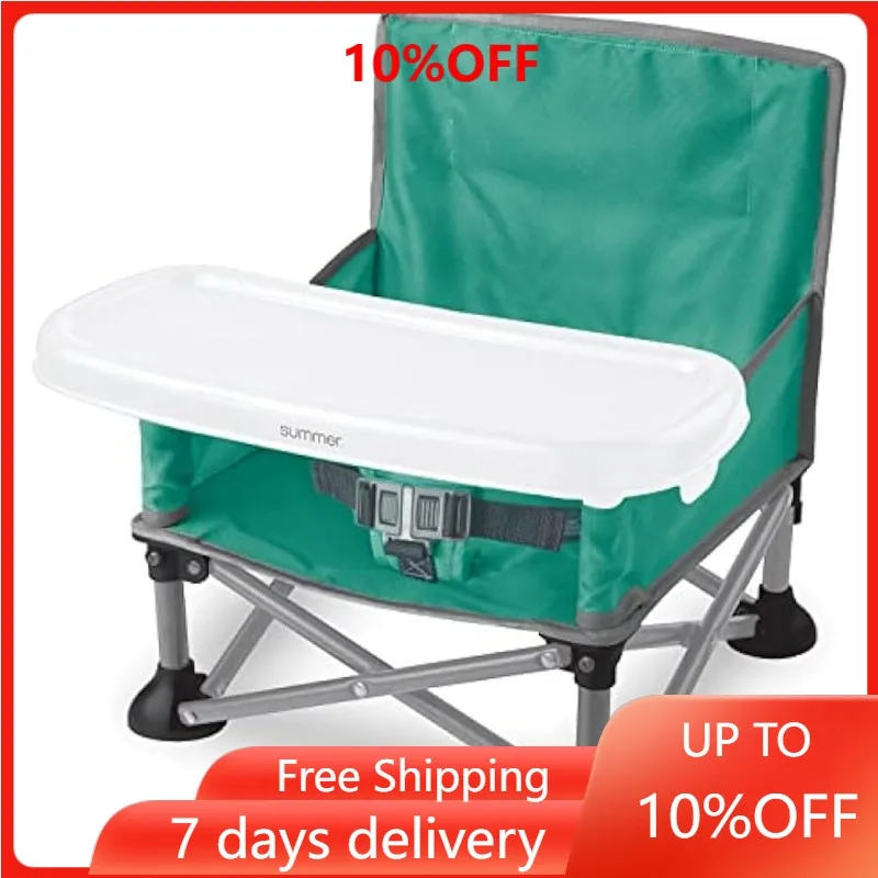 

Портативный детский усилитель стул, Напольное сиденье, для использования в помещении/на улице, компактный складной стул, бирюзовый, 6 МОП-3 года, 14 Д x 15 дюймов Ш x 15 дюймов в