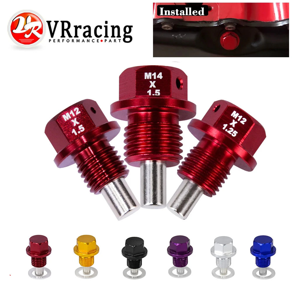 Oil Drain Plug VR-M12x1.5 M12x1.25 M14x1.5 Magnetic Oil Drain Sump Nut ODP12125/1215/1415