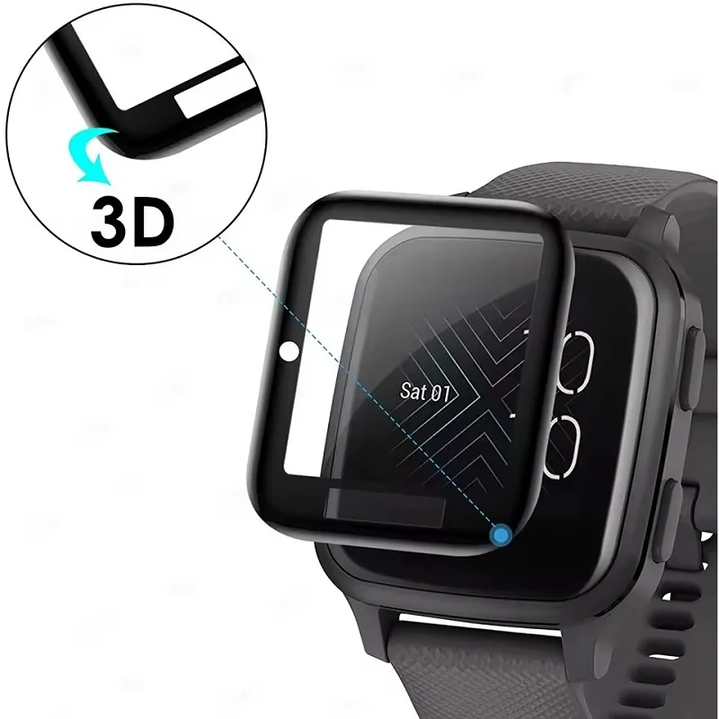 3D Curved Full-Coverage Watch Screen Protector, Scratch-Resistant Protective Film