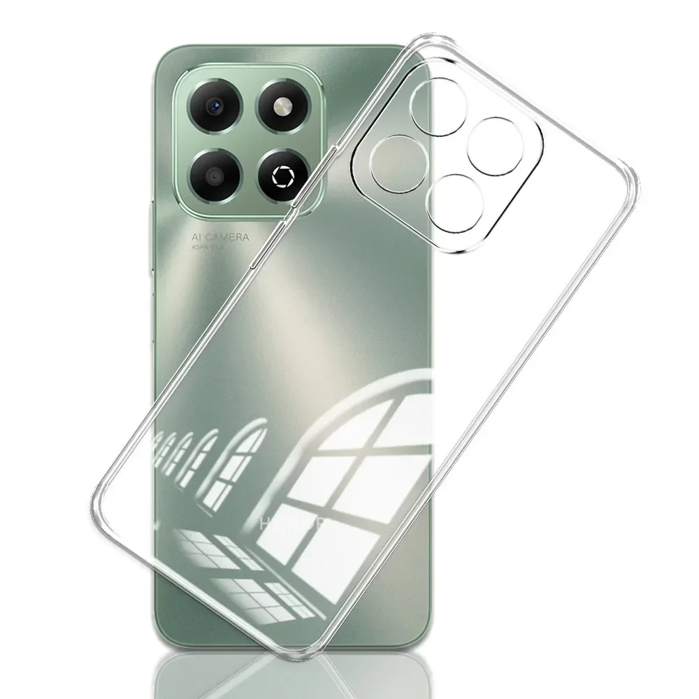Honor X6 Series Shockproof Silicone Clear TPU Phone Case