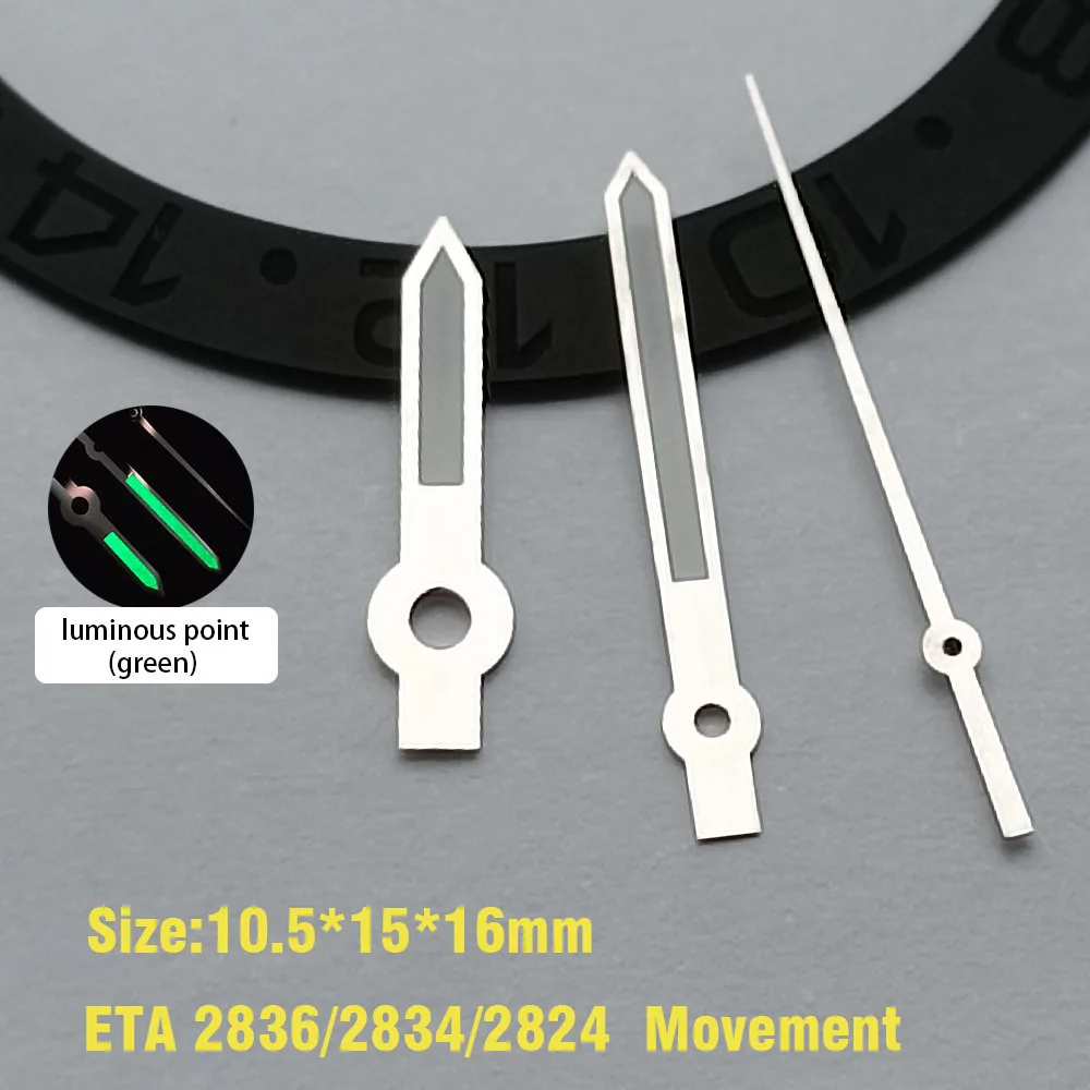 Watch hands glow-in-the-dark hands for ETA 2824/2836/2834 movement watch watch accessories accessories watch accessories